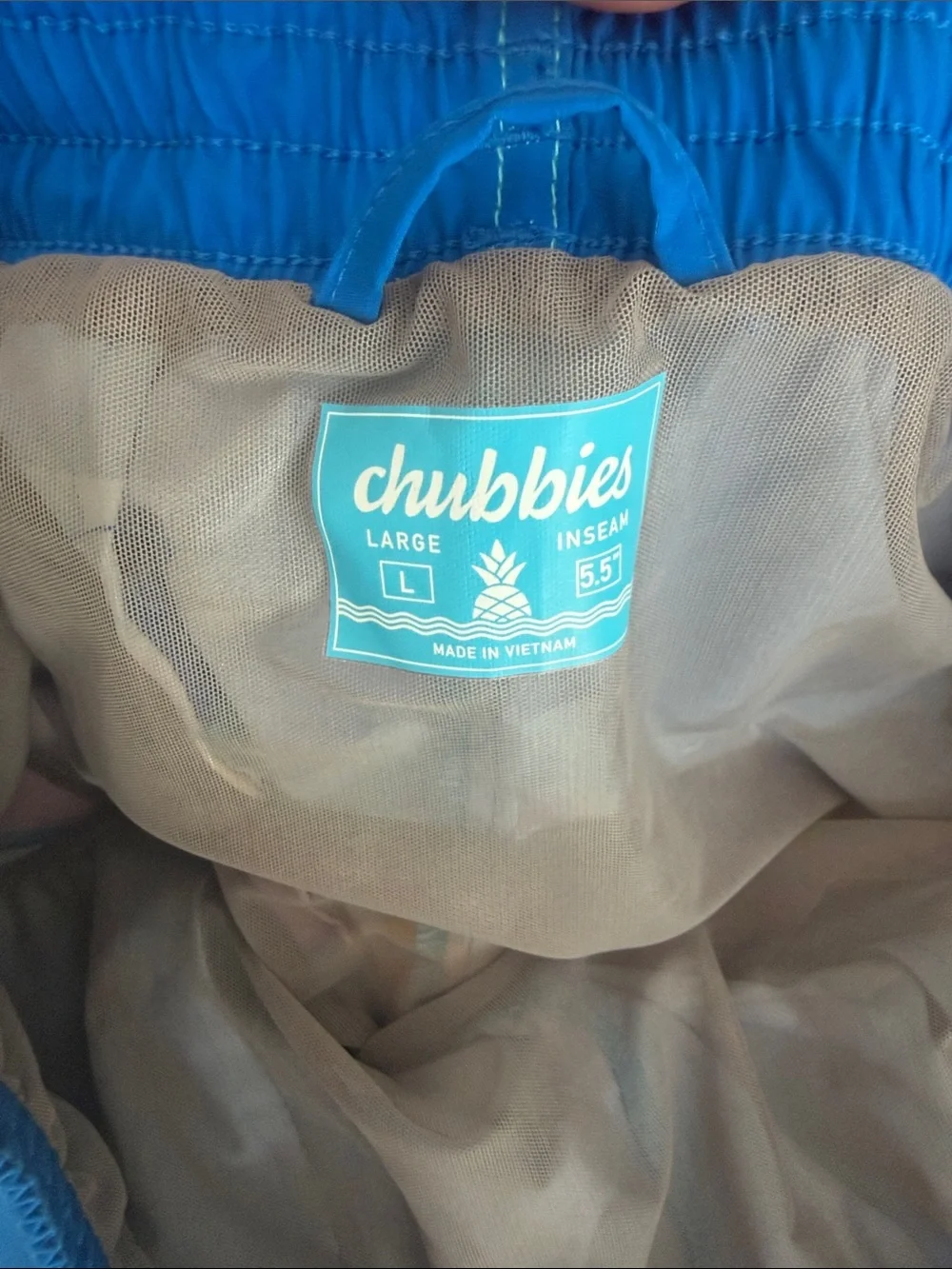 Mens Chubbies Newport 5.5” swim shorts